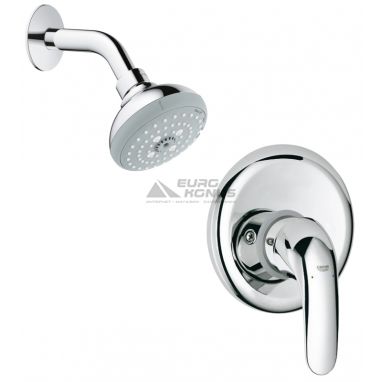 GROHE Душевая система однорычажная встроенная Euroeco (26000004)