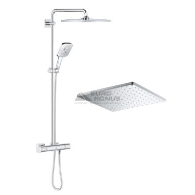 GROHE Душевая система термостатическая настенная RAINSHOWER Smartactive Cube 310 (26649000)