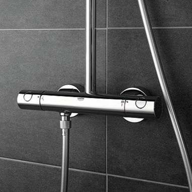 GROHE Душевая система термостатическая настенная TEMPESTA COSMOPOLITAN (27922001)
