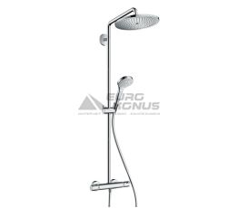 HANSGROHE Душевая система термостатическая настенная Croma Select S (26794000)
