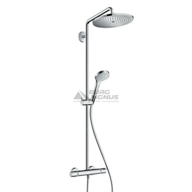 HANSGROHE Душевая система термостатическая настенная Croma Select S (26794000)