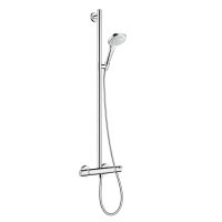 HANSGROHE Душевая система термостатическая настенная Croma Select E (27248400)