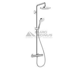 HANSGROHE Душевая система термостатическая настенная Croma Select E (27256400)