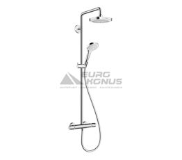 HANSGROHE Душевая система термостатическая настенная Croma Select E (27257400)