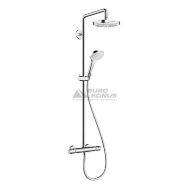 HANSGROHE Душевая система термостатическая настенная Croma Select E (27257400)