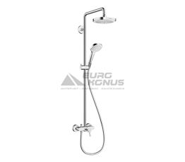 HANSGROHE Душевая система однорычажная настенная Croma Select E (27258400)