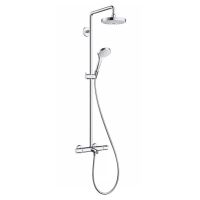 HANSGROHE Душевая система термостатическая настенная Croma Select S (27351400)