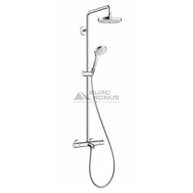 HANSGROHE Душевая система термостатическая настенная Croma Select S (27351400)