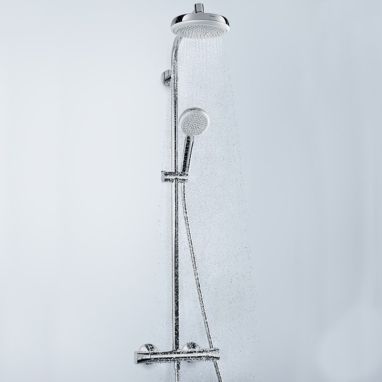 HANSGROHE Душевая система термостатическая настенная Crometta (27264400)