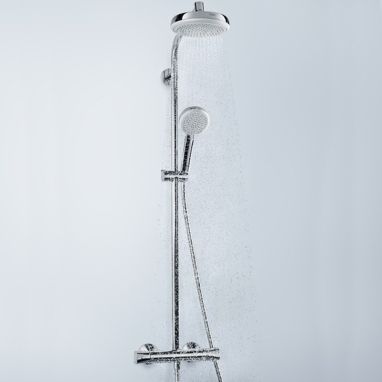 HANSGROHE Душевая система термостатическая настенная Crometta (27265400)