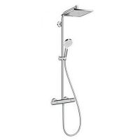 HANSGROHE Душевая система термостатическая настенная Crometta E (27271000)