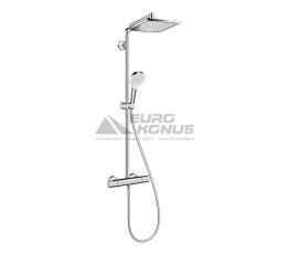 HANSGROHE Душевая система термостатическая настенная Crometta E (27281000)