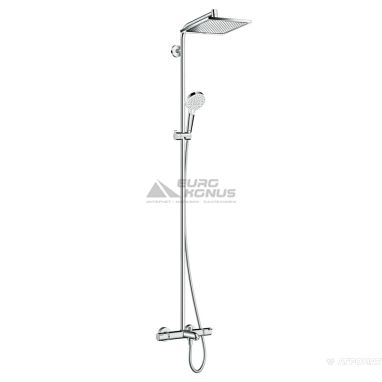 HANSGROHE Душевая система термостатическая настенная Crometta E (27298000)