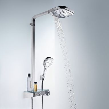 HANSGROHE Душевая система термостатическая настенная Raindance Select E (27127000)