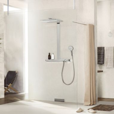 HANSGROHE Душевая система термостатическая настенная Rainmaker Select (27109400)