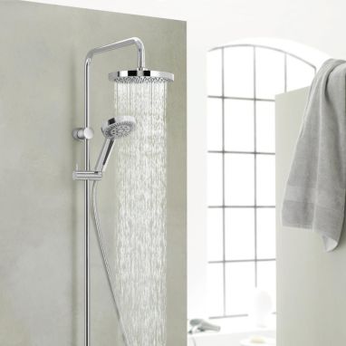 KLUDI Душевая система настенная A-Qa Dual Shower System (6609105-00)