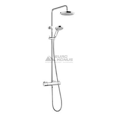 KLUDI Душевая система термостатическая настенная A-Qa Dual Shower System (6609505-00)