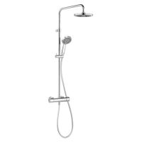 KLUDI Душевая система термостатическая настенная A-Qa Dual Shower System (6619505-00)