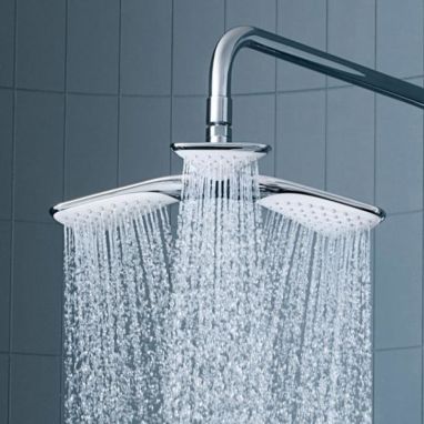 KLUDI Душевая система настенная Fizz Dual Shower System (6709305-00)