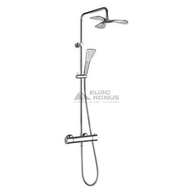 KLUDI Душевая система термостатическая настенная Fizz Dual Shower System (6709505-00)