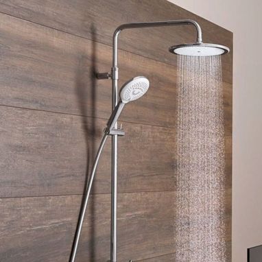 KLUDI Душевая система настенная Freshline Dual Shower System (6709005-00)