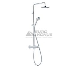 KLUDI Душевая система термостатическая настенная Logo Dual Shower System 3S (6809205-00)