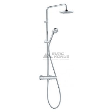 KLUDI Душевая система термостатическая настенная Logo Dual Shower System 3S (6809205-00)