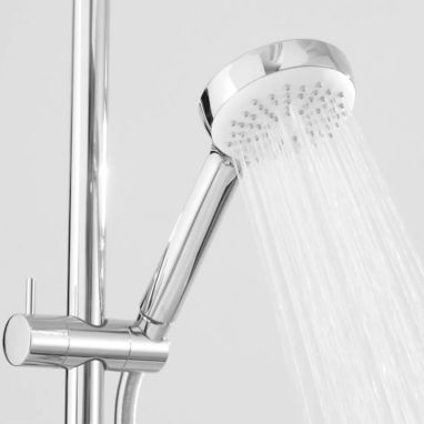 KLUDI Душевая система термостатическая настенная Logo Dual Shower System 1S (6809505-00)