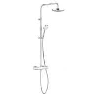 KLUDI Душевая система термостатическая настенная Logo Dual Shower System 1S (6809505-00)