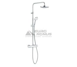 KLUDI Душевая система термостатическая настенная Logo Dual Shower System 1S (6809505-00)