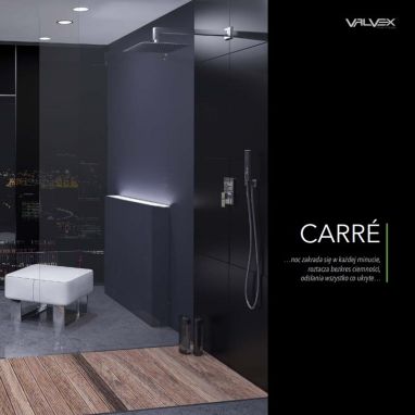 VALVEX Душевая система однорычажная встроенная Carre (2449980)