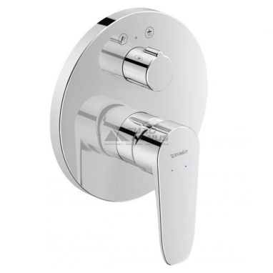 DURAVIT Смеситель для ванны однорычажный скрытого монтажа B.1 (B14210012010)