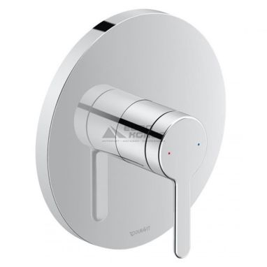 DURAVIT Смеситель для душа однорычажный скрытого монтажа C.1 (C14210010010)