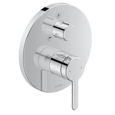 DURAVIT Смеситель для ванны однорычажный скрытого монтажа C.1 (C15210012010)