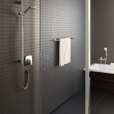 HANSGROHE Внешняя часть смесителя однорычажного для душа Logis (71607000)