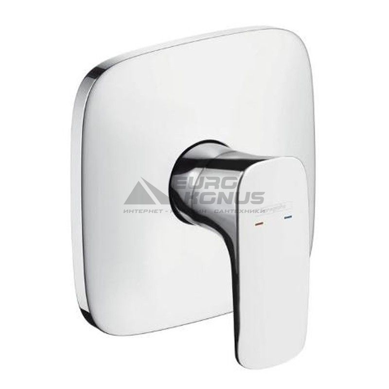 HANSGROHE Внешняя часть смесителя однорычажного для душа PuraVida (15677000)