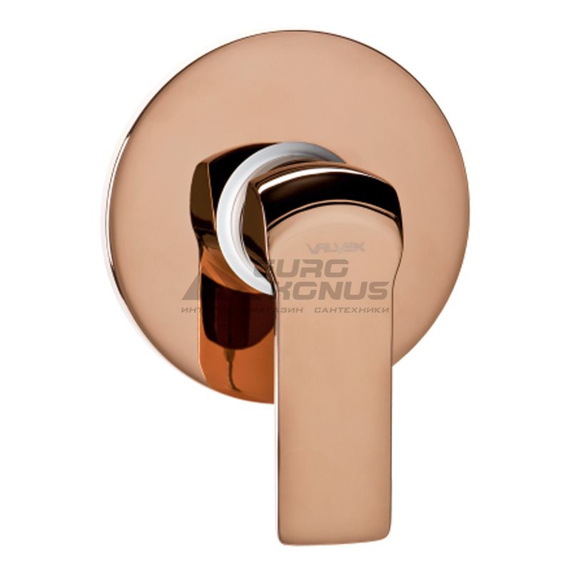 VALVEX Смеситель для душа однорычажный скрытого монтажа Aurora Rose Gold (2445260)
