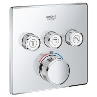 GROHE Смеситель для ванны термостатический скрытого монтажа GROHTHERM SMARTCONTROL (29126000)
