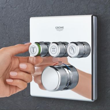 GROHE Смеситель для ванны термостатический скрытого монтажа GROHTHERM SMARTCONTROL (29126000)