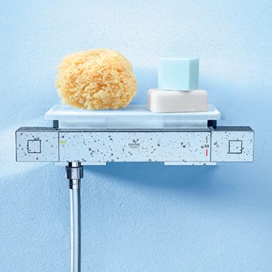 GROHE Смеситель термостатический для душа Grohtherm Cube (34488000)