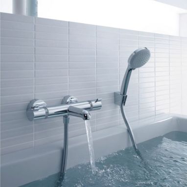 HANSGROHE Смеситель термостатический для ванны Ecostat (13114000)