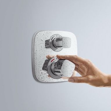 HANSGROHE Внешняя часть смесителя термостатического для ванны Ecostat E (15708000)