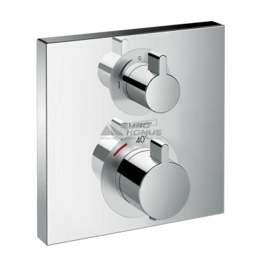 HANSGROHE Внешняя часть смесителя термостатического для ванны Ecostat Square (15714000)