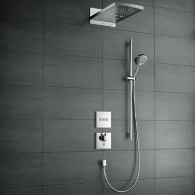 HANSGROHE Внешняя часть смесителя термостатического для душа ShowerSelect (15761000)