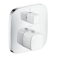 HANSGROHE Внешняя часть смесителя термостатического для ванны PuraVida (15771400)