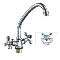 ZERIX Смеситель для кухни двухвентильный TZH 827 (ZX0097)
