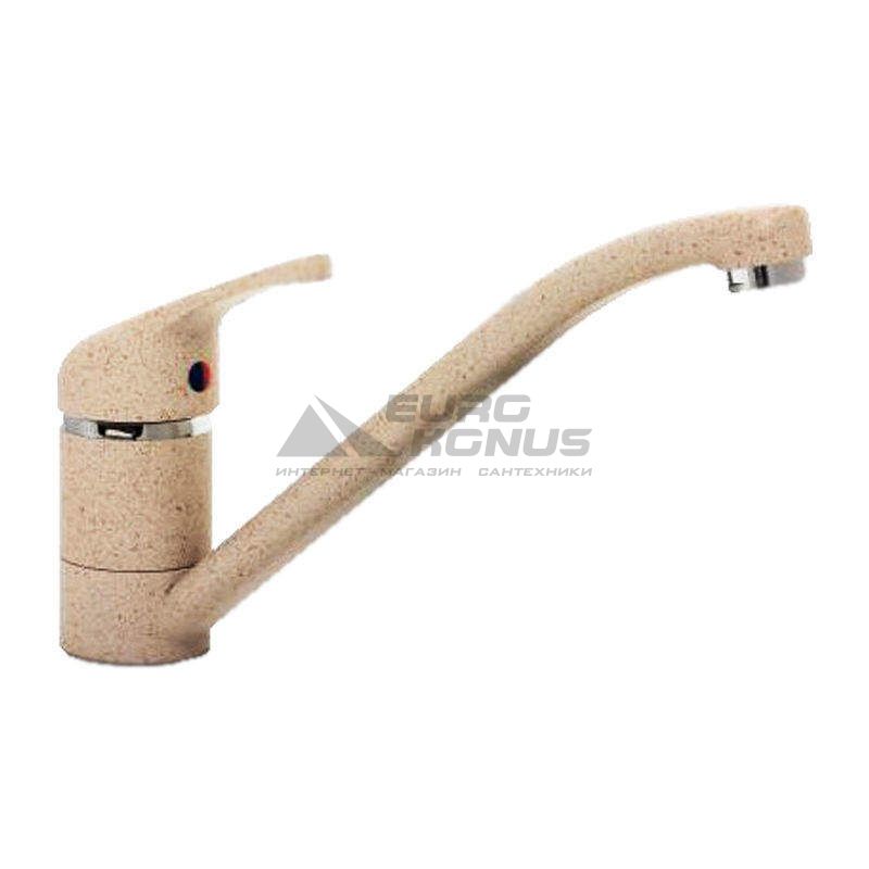 ALVEUS Смеситель для кухни однорычажный AM30 A21M cappuccino-metalic (1056061)