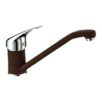 ALVEUS Смеситель для кухни однорычажный AM50 A57M-CHR espresso-m (1088956)