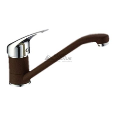 ALVEUS Смеситель для кухни однорычажный AM50 A57M-CHR espresso-m (1088956)