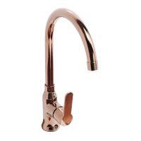 ALVEUS Смеситель для кухни однорычажный MK Slim bronze (1103822)